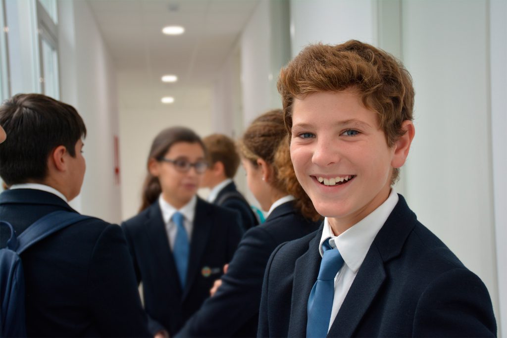 Alumnado de la ESO del Colegio CEU San Pablo Sevilla